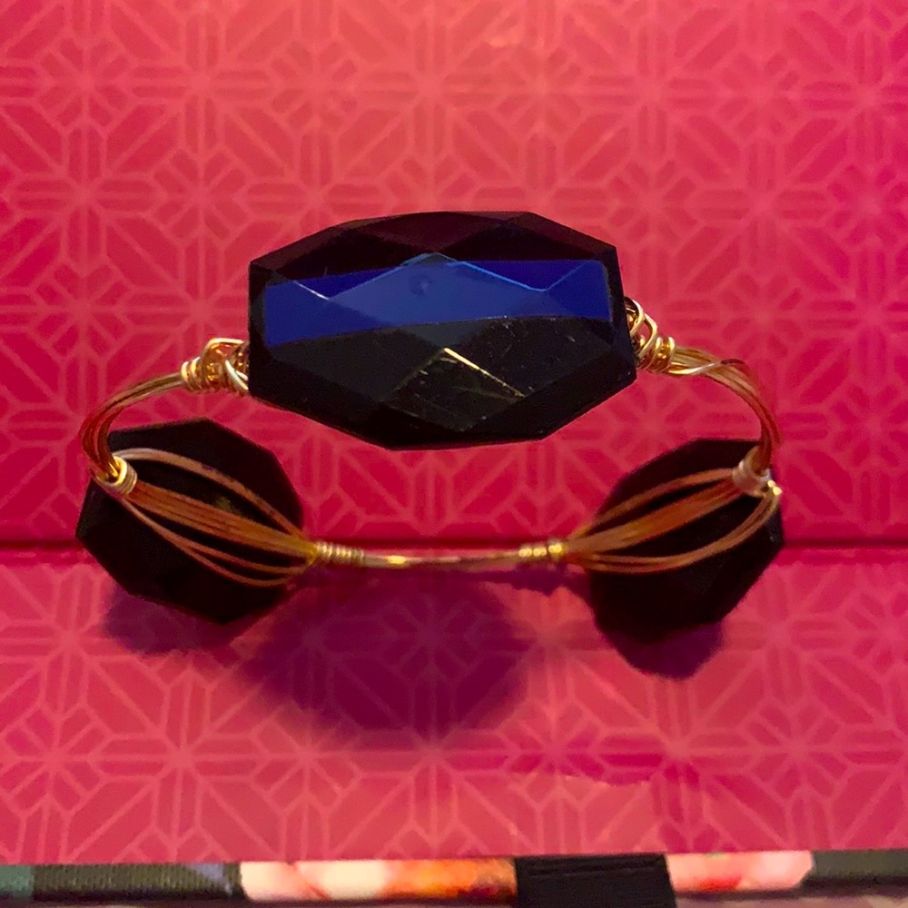 Sapphire blue stone bracelet